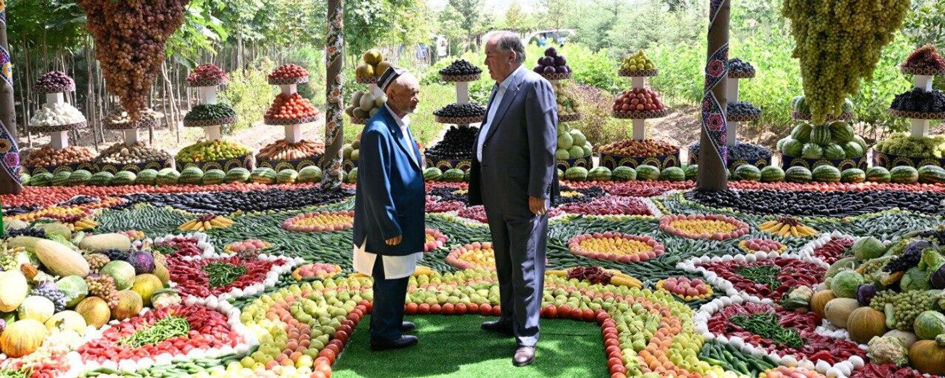 Эмомали Рахмон ознакомился с деятельностью фермеров города Турсунзаде - Sputnik Таджикистан, 1920, 17.08.2025