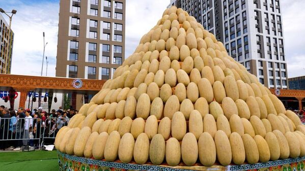 Дар намоишгоҳ ҳар шаҳру ноҳияи вилояти Суғд то 40–50 тонна маҳсулот пешкаш намуд. - Sputnik Тоҷикистон