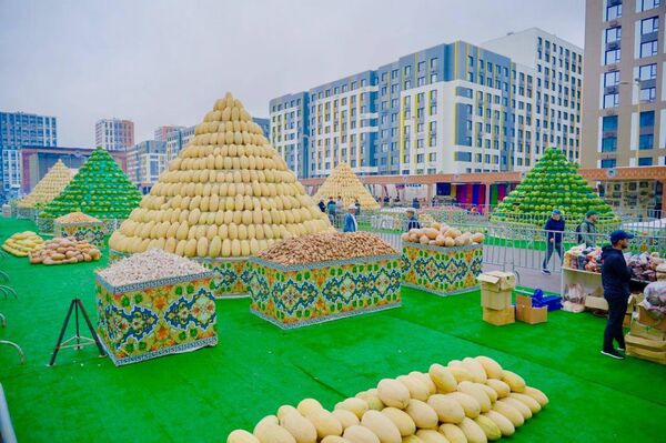 Сокинони пойтахти Қазоқистон аз маҳсулоти кишоварзӣ, хушкмева, сабзавоту меваи тар ва дигар анвои хӯроки миллӣ бо хушнудӣ харидорӣ намуда, таъкид доштанд, ки чунин ярмаркаҳо ба таъмини бозор бо маҳсулоти босифату арзон ва таҳкими дӯстиҳои мардумӣ мусоидат менамоянд. - Sputnik Тоҷикистон