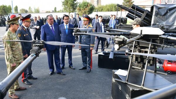 Отдельный отряд милиции специального назначения Шохин - Sputnik Тоҷикистон