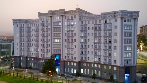 Новое здание Управления Министерства внутренних дел Республики Таджикистан по городу Душанбе. - Sputnik Таджикистан