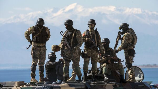 Учения Иссык-Куль антитеррор-2018 в Киргизии. Архивное фото - Sputnik Таджикистан