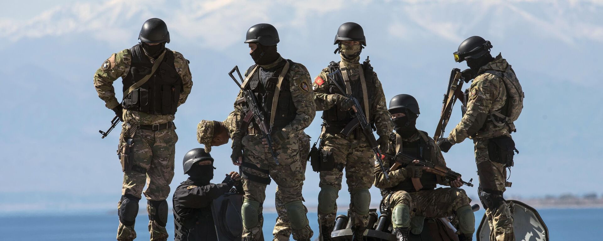 Учения Иссык-Куль антитеррор-2018 в Киргизии. Архивное фото - Sputnik Таджикистан, 1920, 20.08.2025