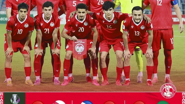Мунтахаби олимпии Тоҷикистон (U-23) имрӯз дар Душанбе омодагиҳоро ба марҳилаи интихобии Ҷоми Осиё-2026 оғоз кард - Sputnik Тоҷикистон
