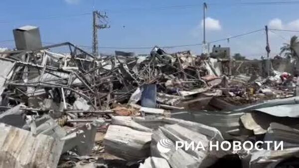 Нахустин сабтҳо аз навори Ғазза баъди зарбаҳои охири Исроил - Sputnik Тоҷикистон