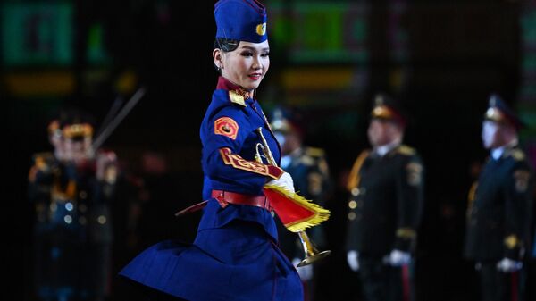 Репетиция открытия военно-музыкального фестиваля Спасская башня - Sputnik Таджикистан