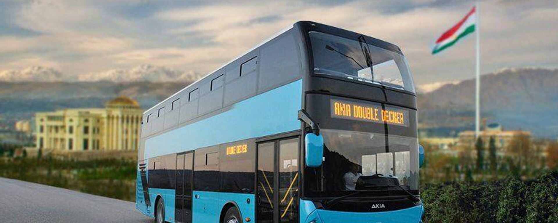 Автобус дар Душанбе - Sputnik Таджикистан, 1920, 24.08.2025