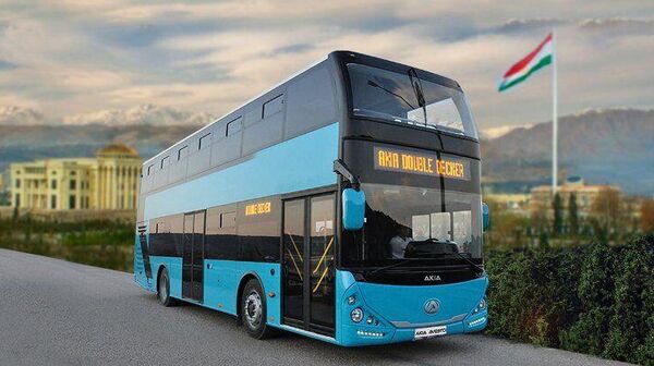 Автобус дар Душанбе - Sputnik Тоҷикистон