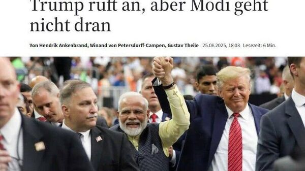 Трамп за последние недели четыре раза пытался поговорить по телефону с премьер-министром Индии Нарендрой Моди, но получал отказы, сообщила газета Frankfurter Allgemeine Zeitung - Sputnik Таджикистан