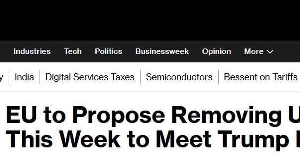 Как папочка прикажет: ЕС до конца недели ускорит принятие необходимых правовых актов для отмены пошлины на промышленные товары из США, пишет Bloomberg - Sputnik Таджикистан