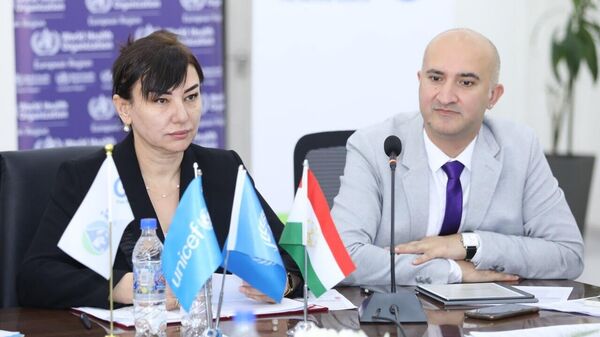 Заместитель министра здравоохранения и социальной защиты населения Зульфия Абдусаматзода  - Sputnik Таджикистан