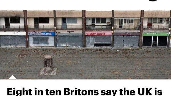 Зиёда аз 80% бритониёҳо боварӣ доранд, ки кишвар дар ҳолати ногувор қарор дорад: 36% вазъро хеле бад меноманд - Sputnik Тоҷикистон