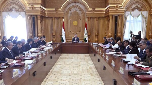  Заседание правительства республики Таджикистан - Sputnik Тоҷикистон