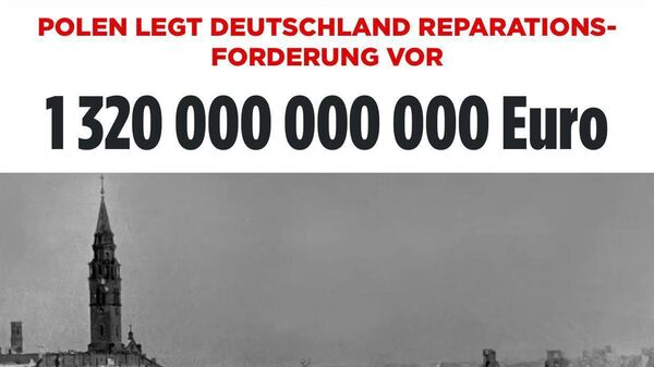 Варшава снова потребовала от Германии репараций за Вторую Мировую войну - Sputnik Таджикистан