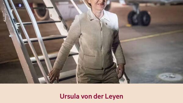 Самолет с Урсулой фон дер Ляйен вынужденно сел в Болгарии из-за российских систем, утверждает Financial Times - Sputnik Таджикистан