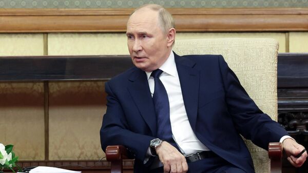 Официальный визит президента Владимира Путина в Китай  - Sputnik Тоҷикистон