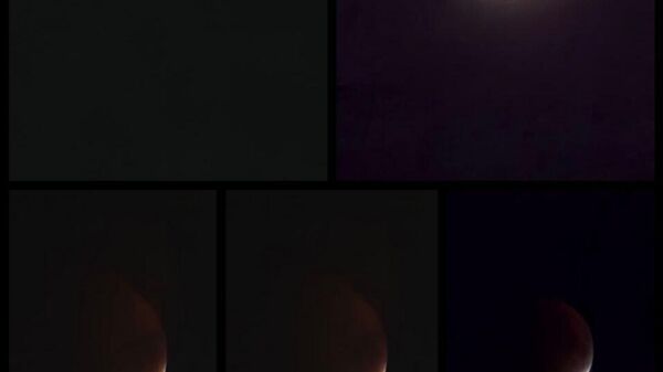 Кадры Кровавой Луны и затмения над Худжандом от корреспондента @SputnikTj - Sputnik Таджикистан