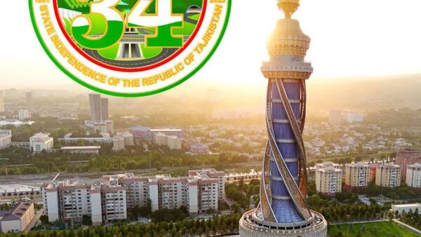 На площади Истиклол в Душанбе состоится торжественное мероприятие в честь празднования 34-й годовщины независимости Таджикистана - Sputnik Таджикистан