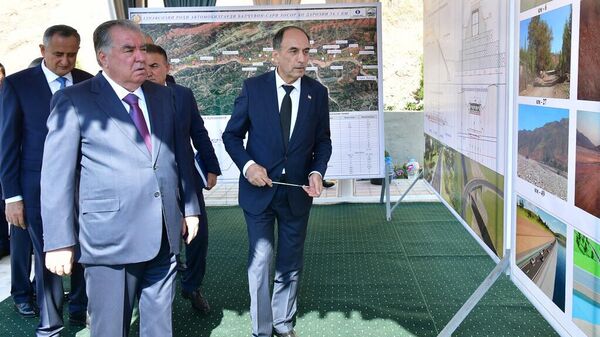 Лоиҳаи бунёди роҳи Балҷувон-Сари Хосор - Sputnik Тоҷикистон