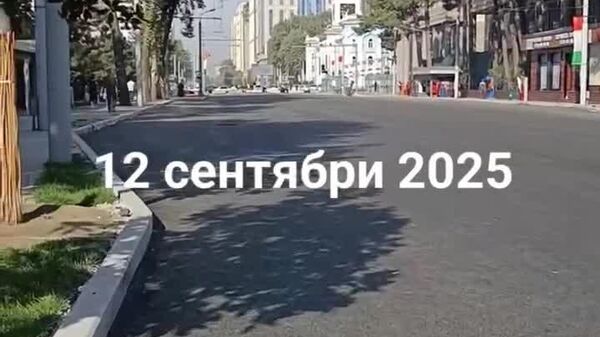 В Душанбе положили новое дорожное полотно на проспекте Рудаки в направлении аэропорта - Sputnik Таджикистан
