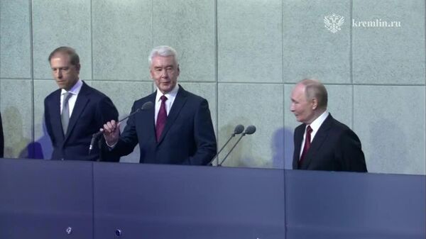 Владимир Путин Маркази миллии кайҳонӣ ифтитоҳ кард: қароргоҳи нави Роскосмос дар Маскав пайдо шуд - Sputnik Тоҷикистон