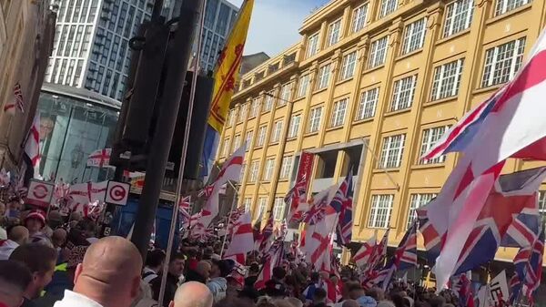 Соединим королевство: десятки тысяч англичан вышли на антиправительственную акцию в Лондоне - Sputnik Таджикистан