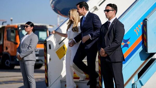 Котиби давлатии ИМА Марко Рубио ба Исроил омад - Sputnik Тоҷикистон