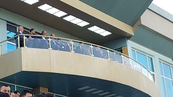 Раджаб Ахмадзода посетил итоговый матч за Кубок Таджикистана - 2025 - Sputnik Таджикистан