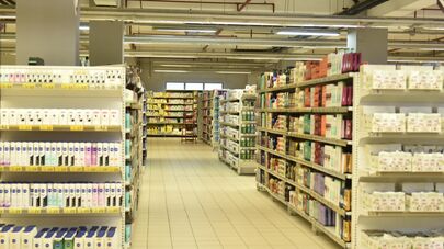 Товары в супермаркете