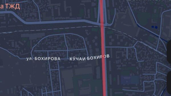 Ҳаракати нақлиёт аз гардиши кӯчаи Айнӣ ба самти кӯчаи Аҳмади Дониш то кӯчаи Мастонгулов (Фурудгоҳ) муваққатан маҳдуд мегардад - Sputnik Тоҷикистон