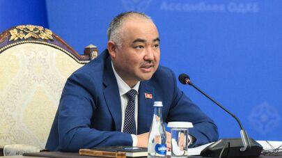 Председатель Жогорку Кенеша Киргизской Республики Нурланбек Тургунбек уулу.