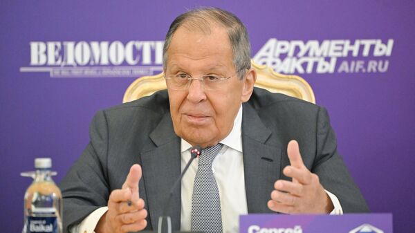 Министр иностранных дел РФ Сергей Лавров. - Sputnik Тоҷикистон