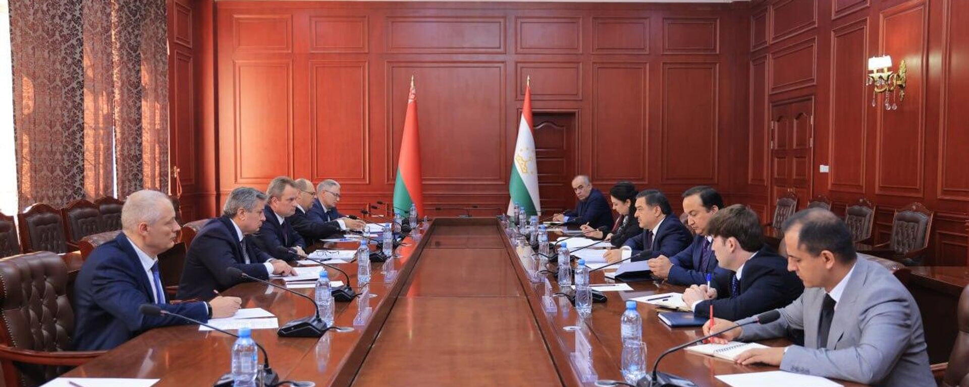 Политические консультации Таджикистана и Беларуси - Sputnik Тоҷикистон, 1920, 18.09.2025