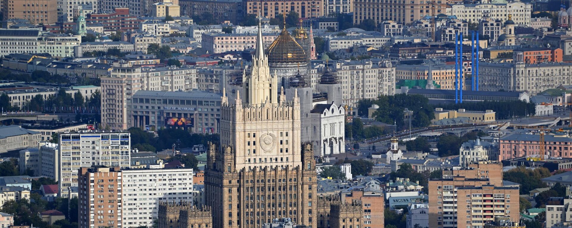 Здание Министерства иностранных дел РФ в Москве. - Sputnik Тоҷикистон, 1920, 21.09.2025