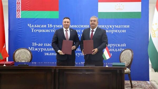 Таджикистан и Беларусь подписали контракты в аграрной сфере более чем на $16 млн, сообщает Минсельхозпрод РБ - Sputnik Таджикистан