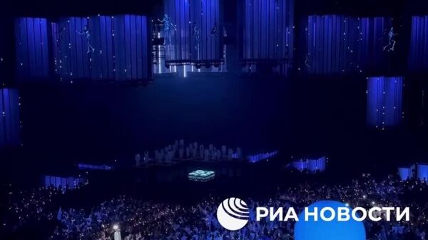 Международный музыкальный конкурс Интервидение стартовал на Live Арене, передает корреспондент @rian_ru - Sputnik Таджикистан