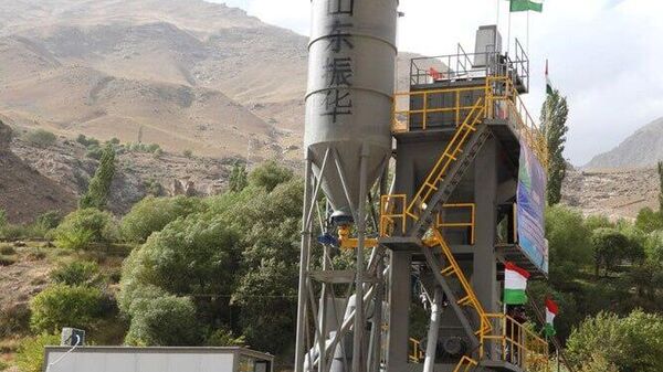 В Шугнане заработал новый асфальтобетонный завод на 2,8 млн сомони - Sputnik Таджикистан