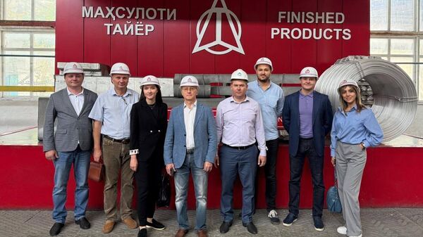 Рабочая встреча Торгпредства России в Таджикистане и ОАО Таджикской алюминиевой компании   - Sputnik Тоҷикистон