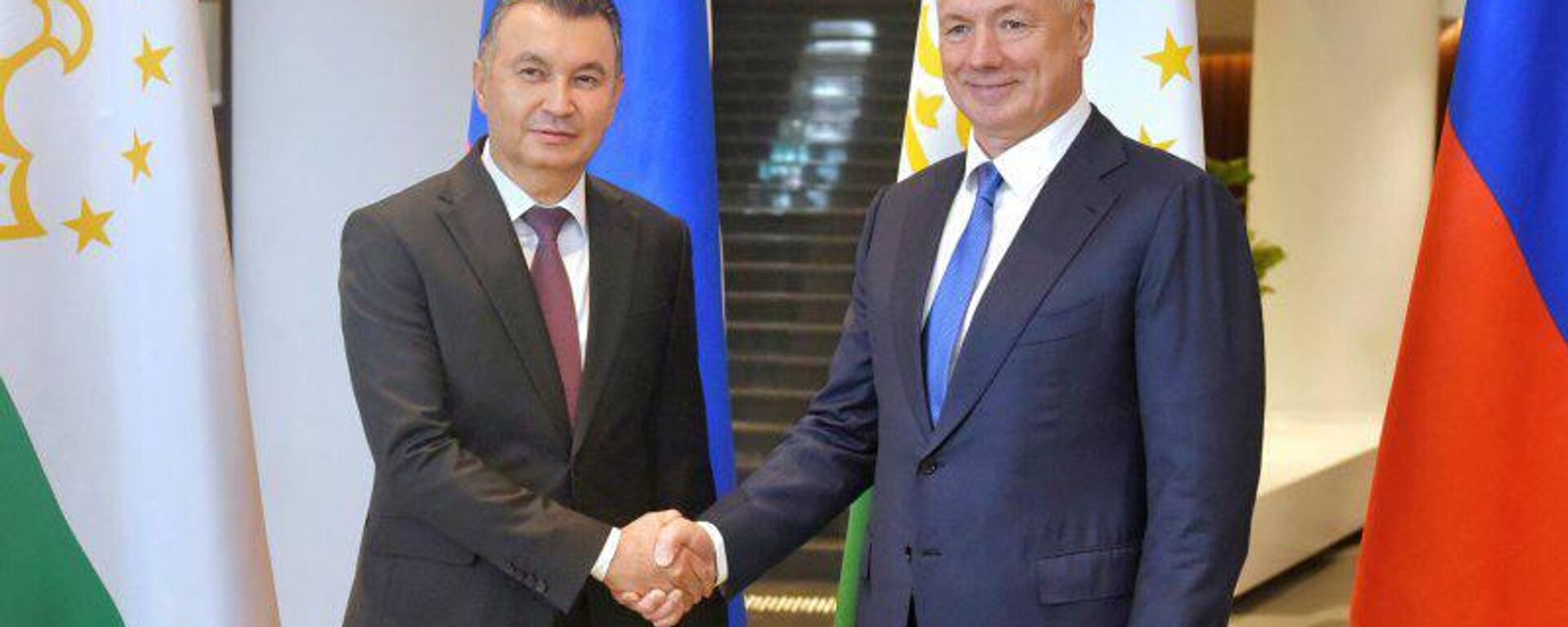 Қоҳир Расулзода ва Марат Хуснуллин - Sputnik Тоҷикистон, 1920, 27.09.2025