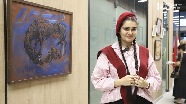 Якҷоя: Дар Хонаи русӣ-и Душанбе намоишгоҳи аъзои Иттифоқи рассомони Тоҷикистон ифтитоҳ ёфт - Sputnik Тоҷикистон