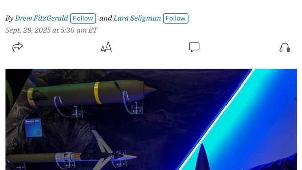 Пентагон добивается наращивания производства ракет и 12 ключевых систем на случай конфликта с Китаем, пишет Wall Street Journal - Sputnik Таджикистан