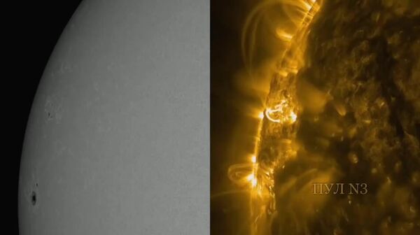 Солнце стало похоже на новогоднюю елку: рост энерговыделения наблюдается уже невооруженным глазом - Sputnik Таджикистан