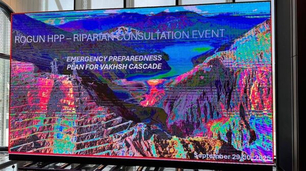 Таджикистан участвует в консультативной встрече прибрежных стран по финансированию проекта Рогунской ГЭС - Sputnik Таджикистан