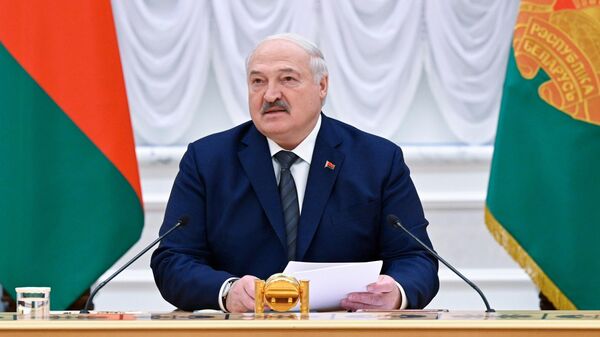 Президент Белоруссии Александр Лукашенко. Архивное фото - Sputnik Тоҷикистон