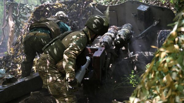 Боевая работа Первой гвардейской танковой армии на Купянском направлении  - Sputnik Таджикистан