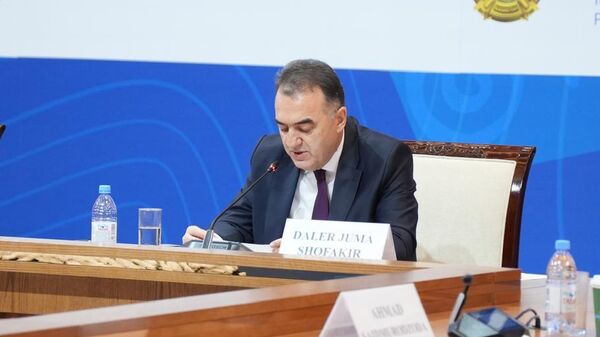 Далер Джума, министр энергетики и водных ресурсов республики Таджикистан. - Sputnik Тоҷикистон