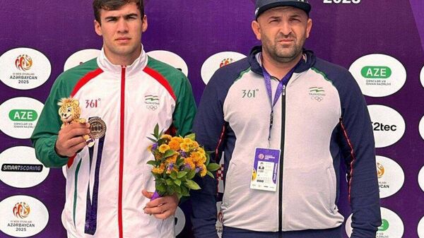 Мухаммад Раджабов завоевал бронзу на III Играх СНГ-2025 в Азербайджане - Sputnik Таджикистан