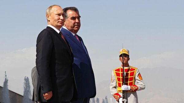 Официальный визит президента РФ В. Путина в Таджикистан - Sputnik Таджикистан