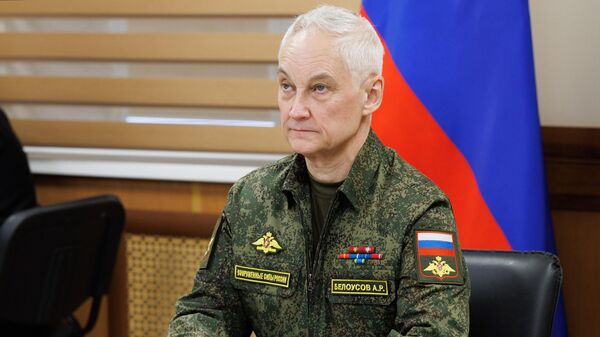 Министр обороны РФ А. Белоусов  - Sputnik Таджикистан