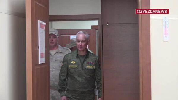 Белоусов аз иншооти вазорати дифои Русия дар Тоҷикистон боздид кард - Sputnik Тоҷикистон